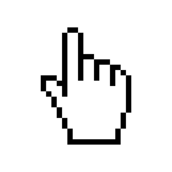 Icono Del Vector Web Del Cursor — Archivo Imágenes Vectoriales