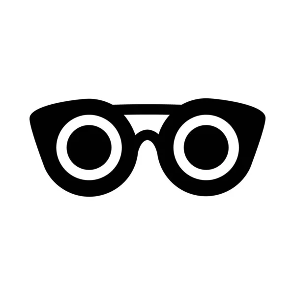 Gafas Sol Icono Vector Ilustración — Vector de stock