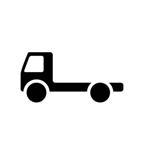 Icône Illustration Vectorielle Camion — Image vectorielle