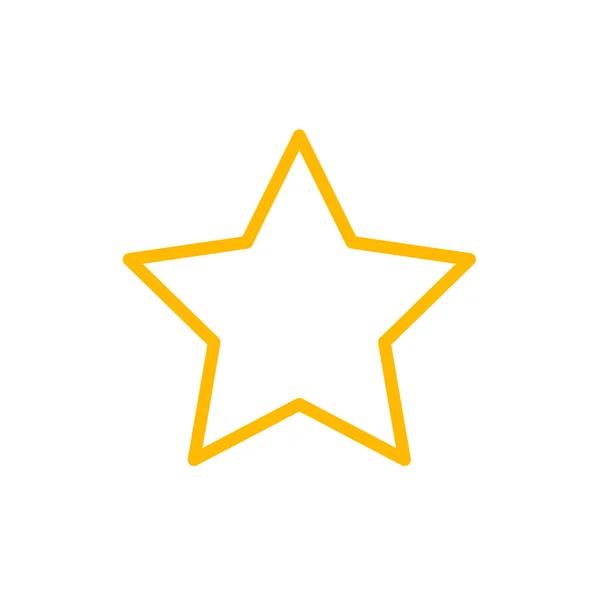 Star Icon Vector Illustration — Stock Vector