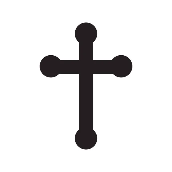 Cross Icon Vector Illustration — Stock Vector