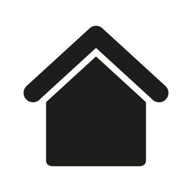 ev simgesi vektör illüstrasyonu