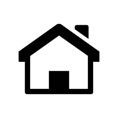 ev simgesi vektör illüstrasyonu