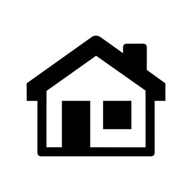 ev simgesi vektör illüstrasyonu