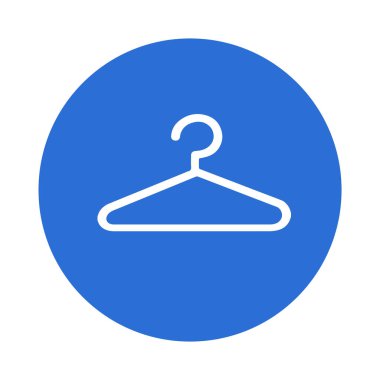 askı simgesi, vektör illüstrasyonu