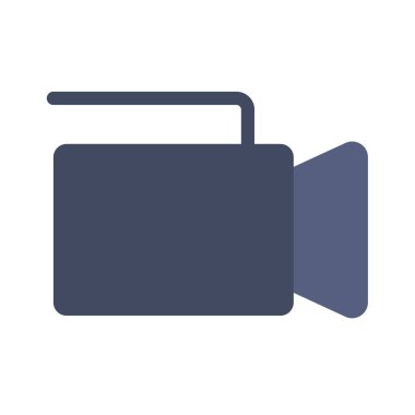 Kamera simgesi beyaz arkaplanda izole edildi