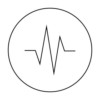 minimalist vektör illüstrasyonu, etkinlik simgesi