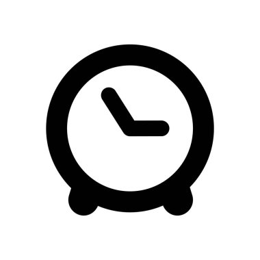 Saat vektör web simgesi