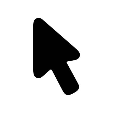 imleç ağ vektör simgesi