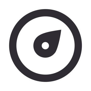 Pusula simgesi vektör resimlemesi 