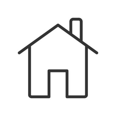 ev simgesi vektör illüstrasyonu