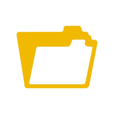 asgari vektör illüstrasyonu, dizin simgesi