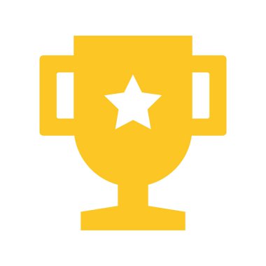 kupa simgesi, vektör illüstrasyon tasarımı