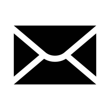 zarf e- posta simgesi vektör illüstrasyonu