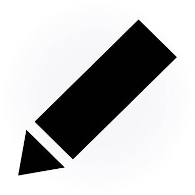 kalem simgesi vektör illüstrasyonu