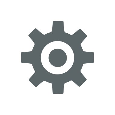 Seo modern simgesinin vektör illüstrasyonu, ayarlar, dişliler