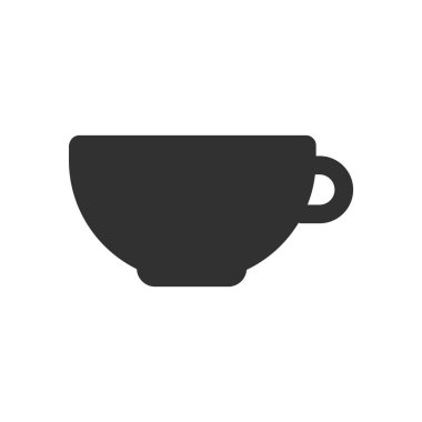 Kupa simgesi, vektör illüstrasyon tasarımı