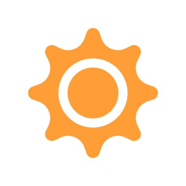 dişli simgesi vektör illüstrasyonu