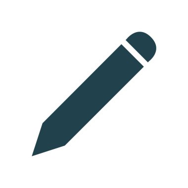 Kurşun kalemlerin vektör illüstrasyon simgesi 