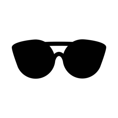 güneş gözlüğü ikonu vektör illüstrasyonu