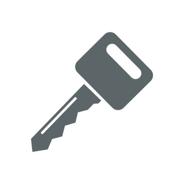 Kapı anahtarı vektör simgesi