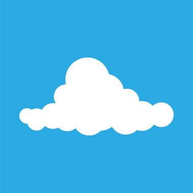 bulut web vektör simgesi