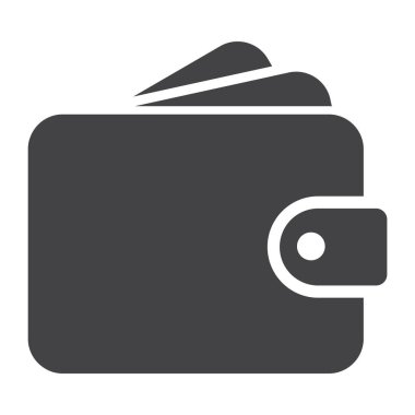 m-cüzdan simgesi tasarım, vektör çizim