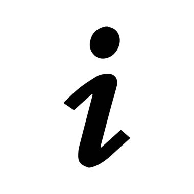 bilgi düz simgesi, vektör illüstrasyon masajı 