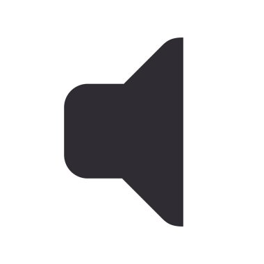 ses simgesi vektör illüstrasyonu