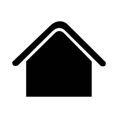 ev simgesi vektör illüstrasyonu