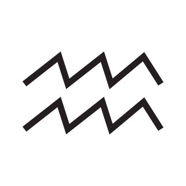 Bir dağ simgesinin vektör illüstrasyonu