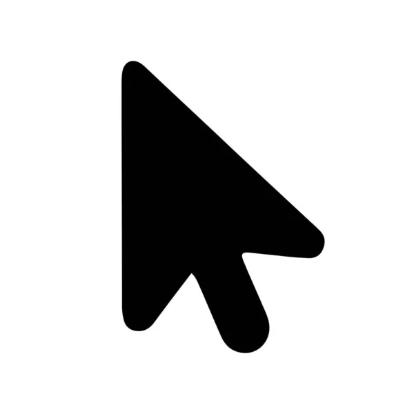 Cursor Web Vector Icon — Vettoriale Stock