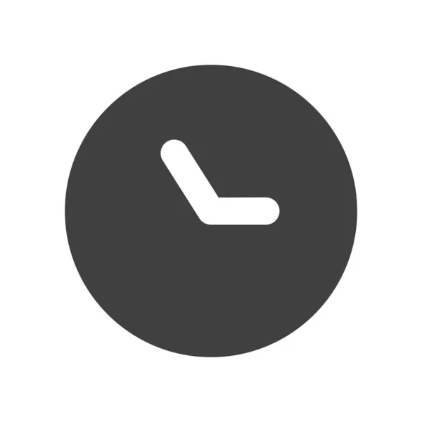 Ρολόι Εικονίδιο Web Διάνυσμα — Διανυσματικό Αρχείο