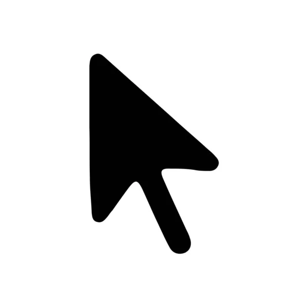 Cursor Web Vector Icon — Vettoriale Stock