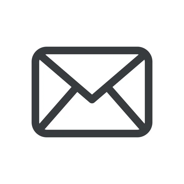 zarf e- posta simgesi vektör illüstrasyonu