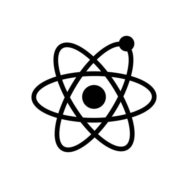 Atom Ikon Vektor Illustration — Stock vektor