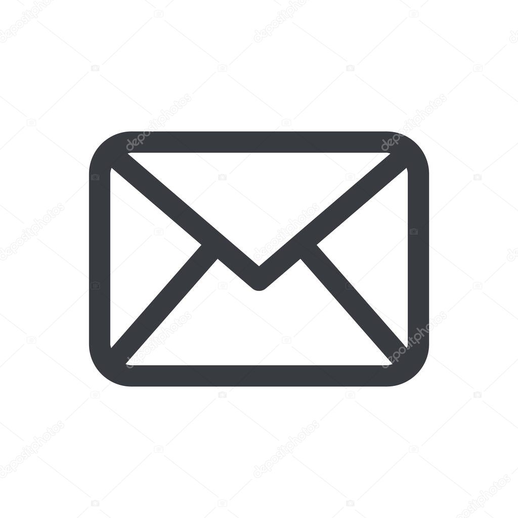 envelope mail icon vector illustration
