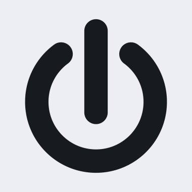 Güç illüstrasyon simgesi