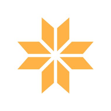 yıldız simgesi vektör illüstrasyonu