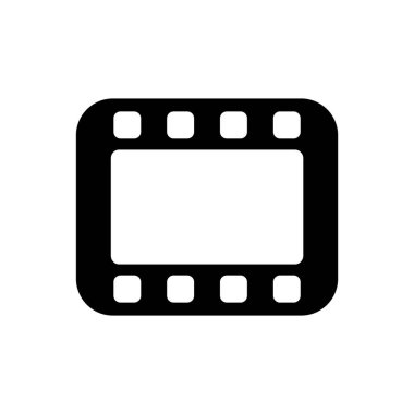 video kamera ikonu vektör illüstrasyonu