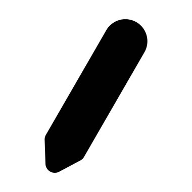 Kurşun kalemlerin vektör illüstrasyon simgesi 