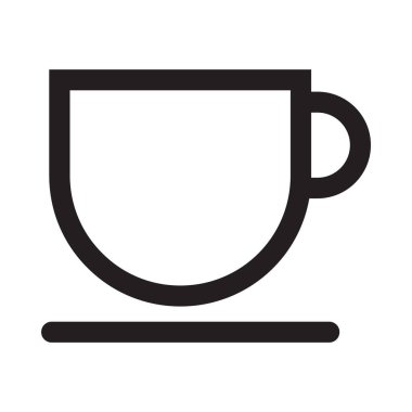 Kupa simgesi, vektör illüstrasyon tasarımı