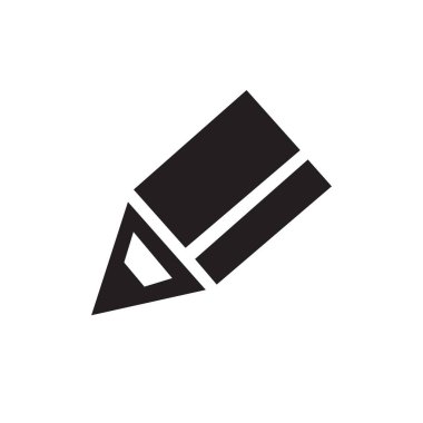 Kurşun kalemlerin vektör illüstrasyon simgesi 