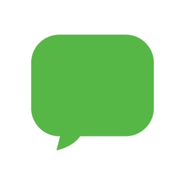 konuşma balonu ikonu vektör illüstrasyon tasarımı