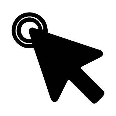 imleç ağ vektör simgesi