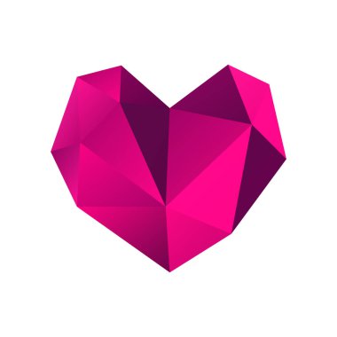 Arka planda kalp ikonu var. Aşk logosu kalp çizimi.