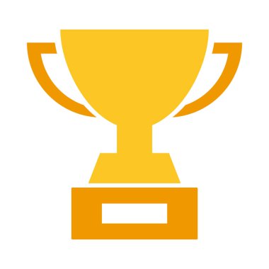 kupa simgesi, vektör illüstrasyon tasarımı