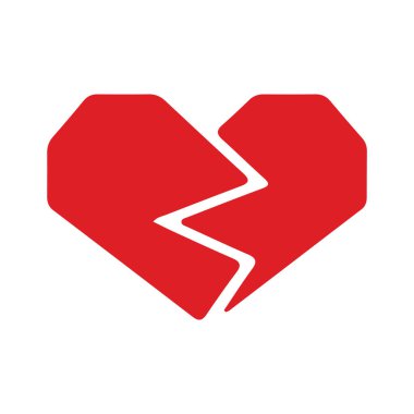 Arka planda kalp ikonu var. Aşk logosu kalp çizimi.