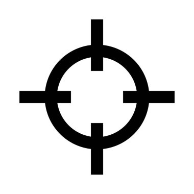 Hedefin vektör resimleme simgesi, hedef