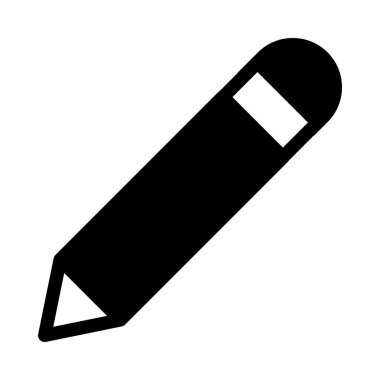 Kurşun kalemlerin vektör illüstrasyon simgesi 